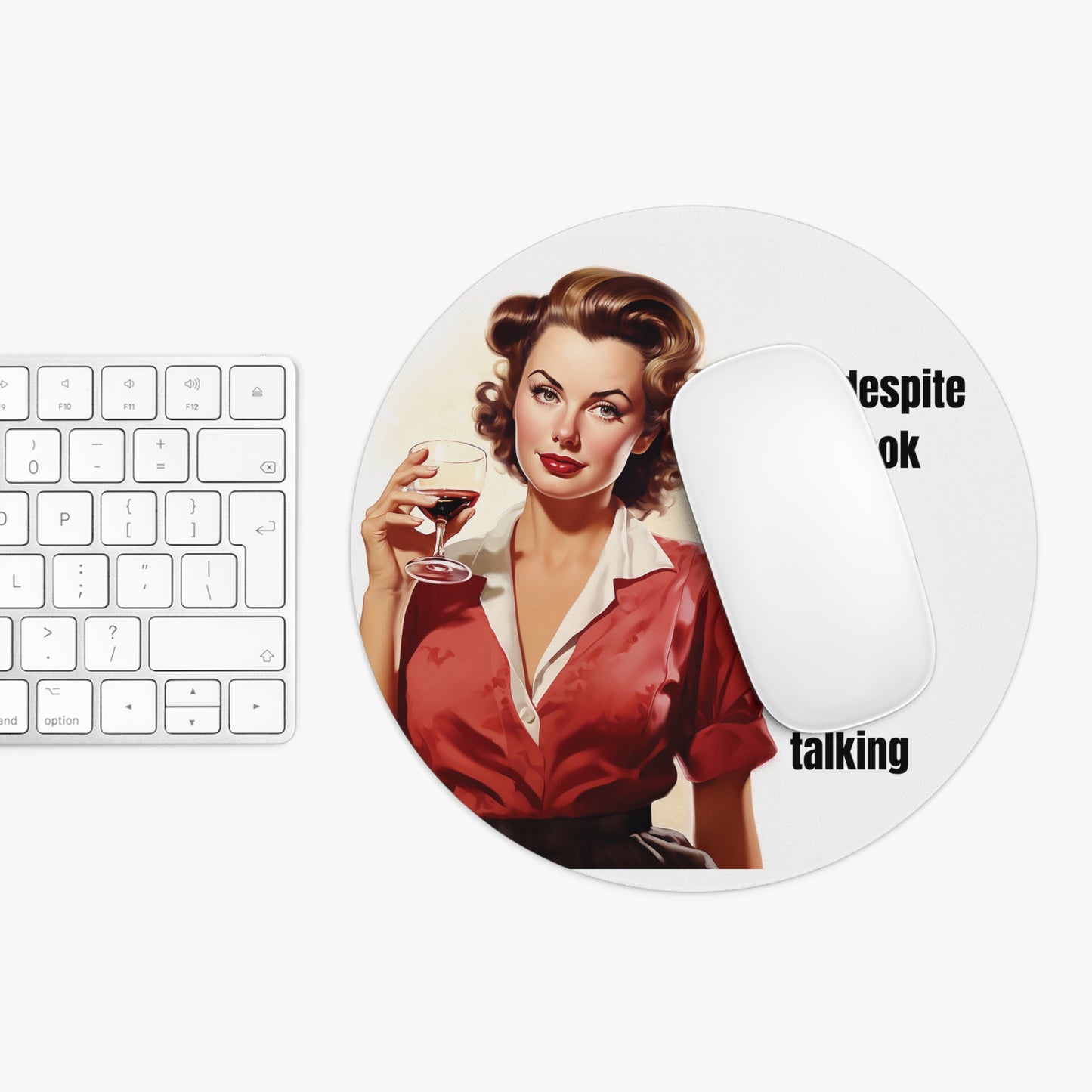 Sarcastic Mouse Pad, Funny Office Desk Decor, Gifts for Coworkers, Mouse Mat, Desk Accessories
