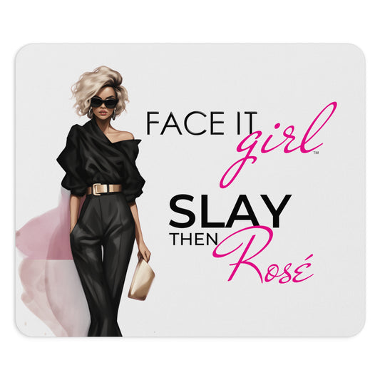 FIG Rosé White Mouse Pad