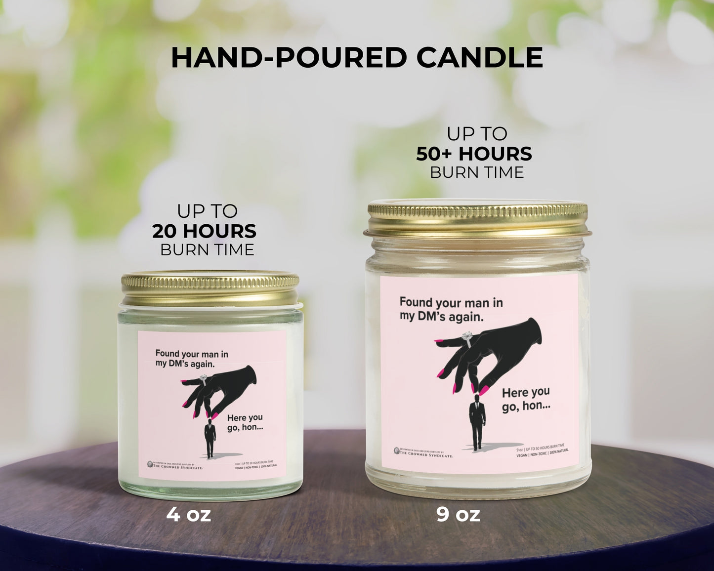 Cheeky DM’s Candle – Snatch ’Em. Light It Up.