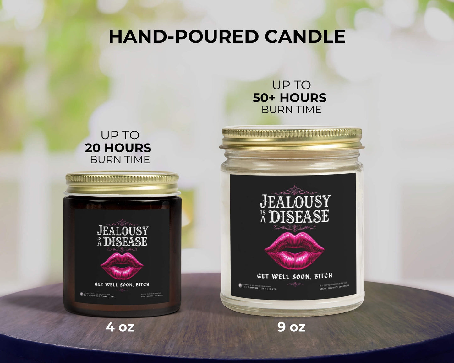 Get Well Soon Candle – Sick of the Jealousy