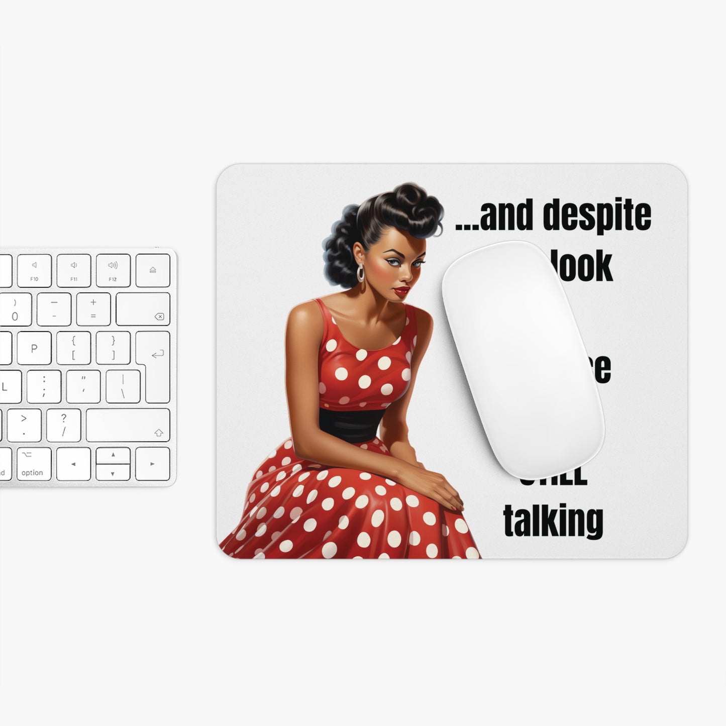 Sarcastic Mouse Pad, Funny Office Desk Decor, Gifts for Coworkers, Mouse Mat, Desk Accessories