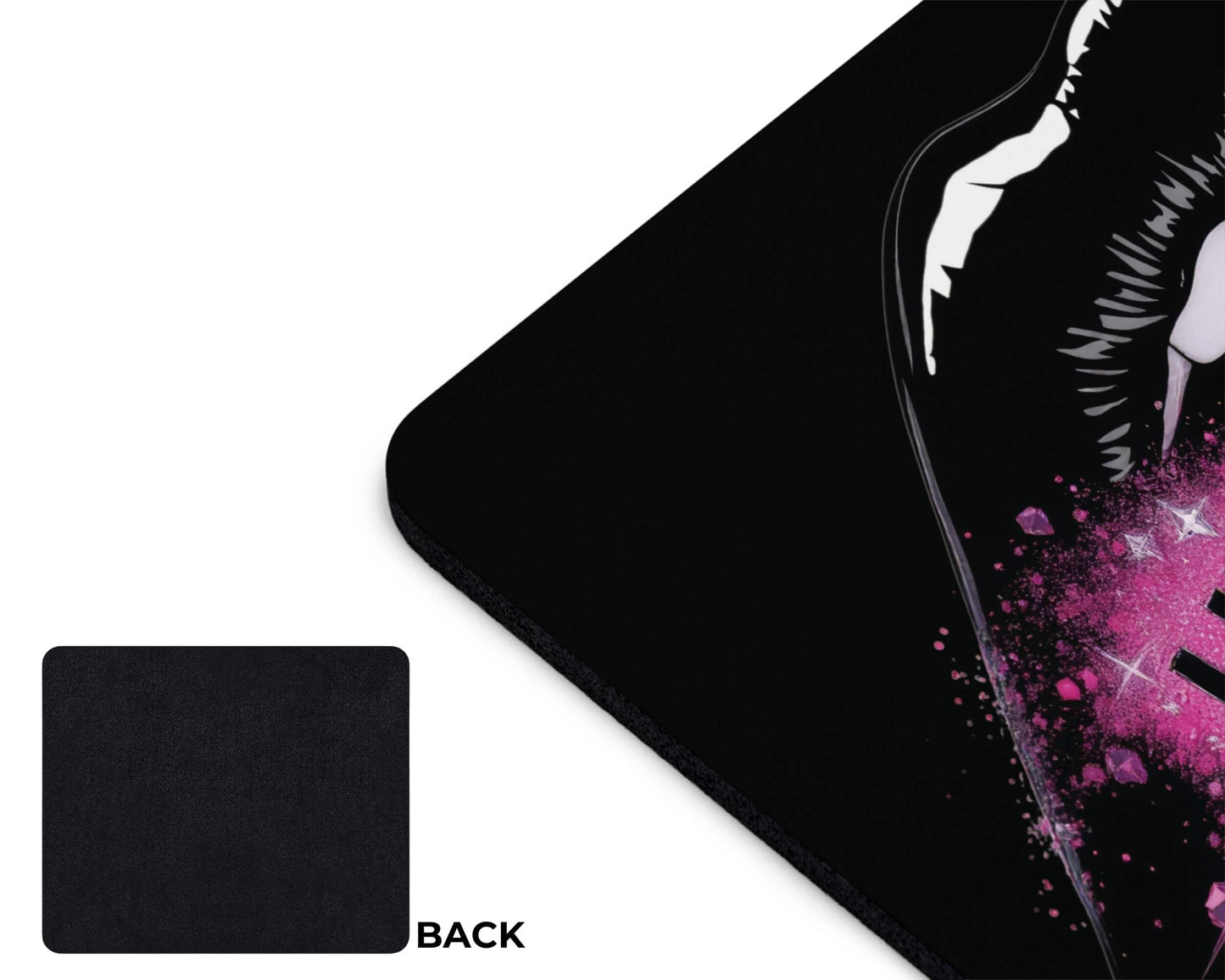 Hi-Res Bitch Mouse Pad – Bold Lips, Sharper Clicks
