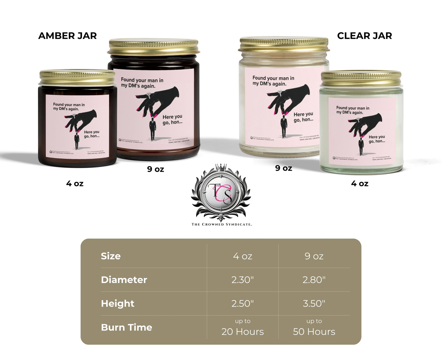 Cheeky DM’s Candle – Snatch ’Em. Light It Up.