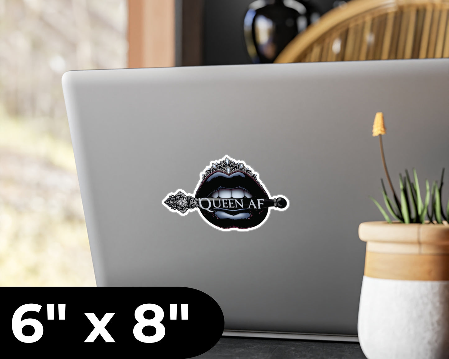 Queen AF Vinyl Decal