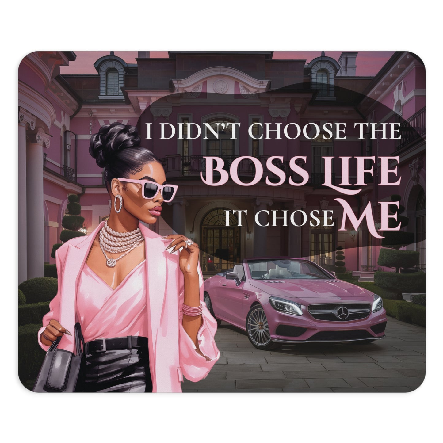 Boss Life Mouse Pad