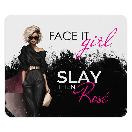 FIG Rosé Blk/Wht Mouse Pad