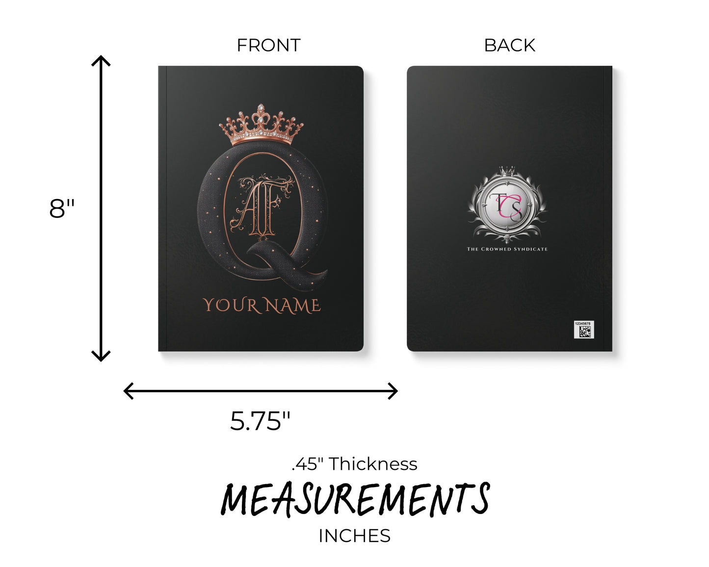 Personalized Queen AF Journal