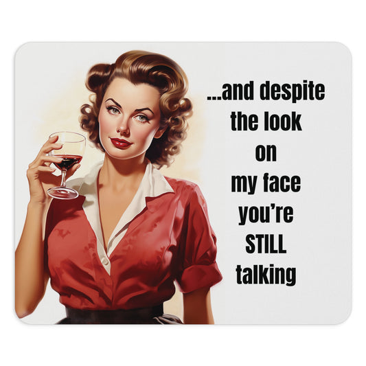 Sarcastic Mouse Pad, Funny Office Desk Decor, Gifts for Coworkers, Mouse Mat, Desk Accessories