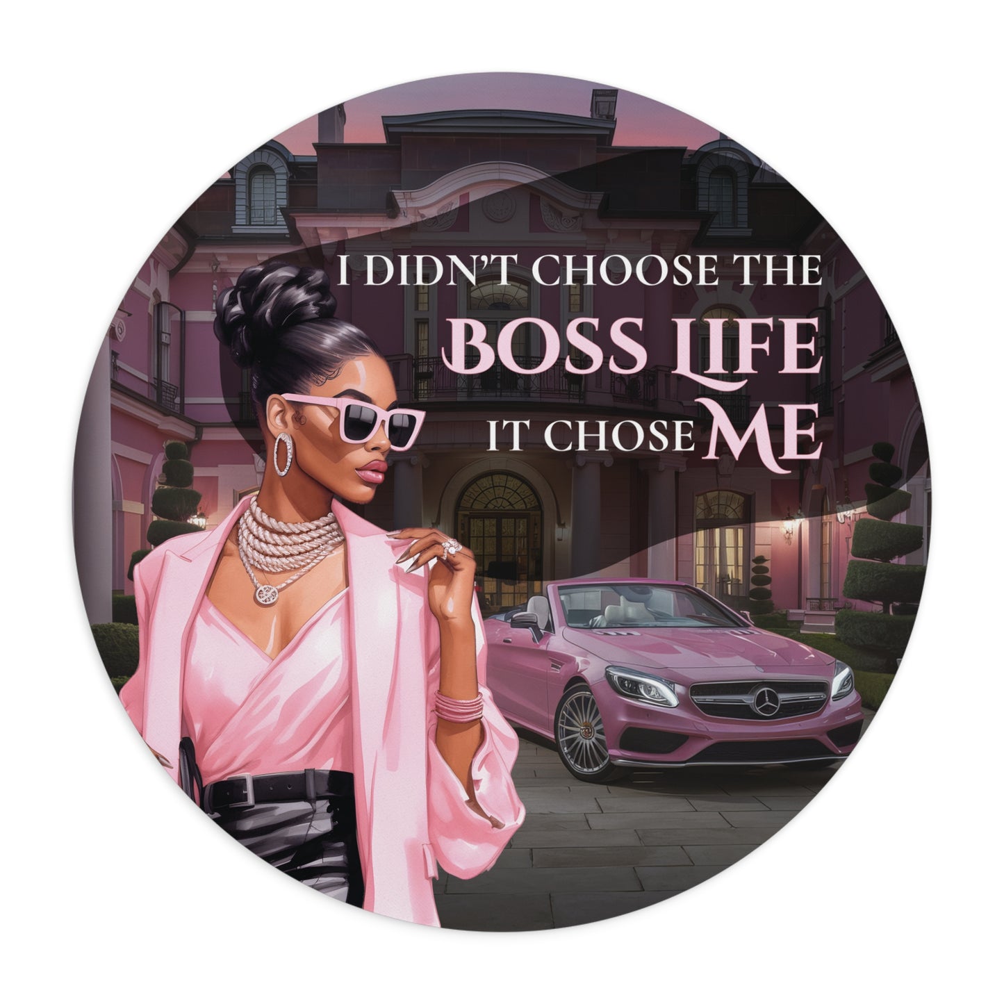 Boss Life Mouse Pad