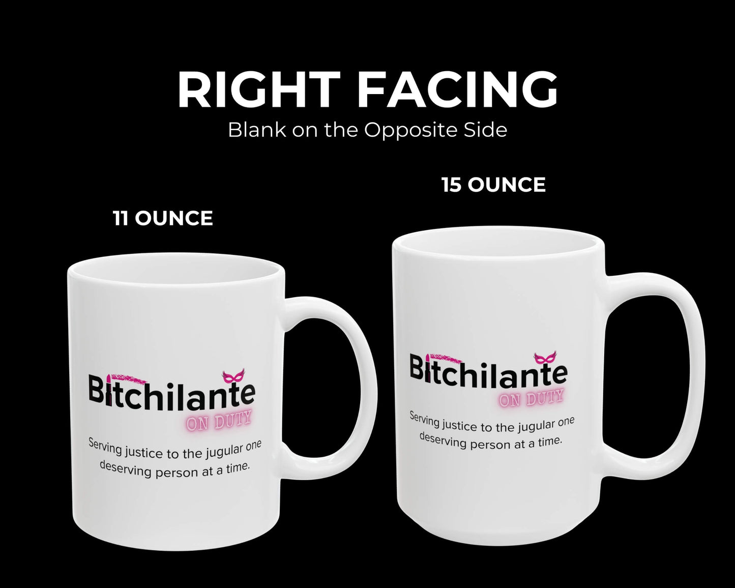 Bitchilante On Duty Mug – Serving Vengeance, One Sip at a Time