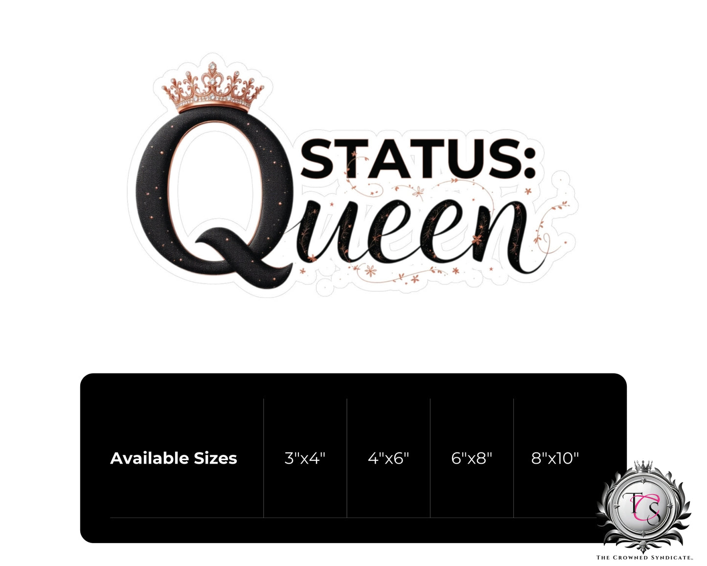 Status: Queen Vinyl Decal