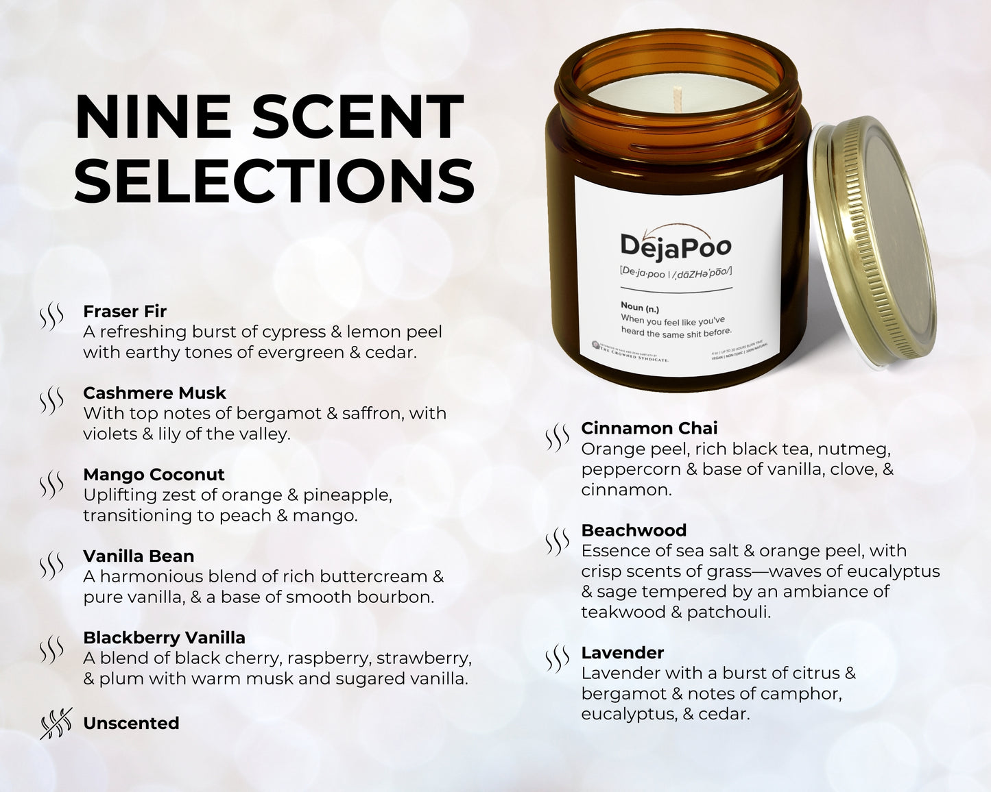 DejaPoo Candle – Same Sh*t, New Flame