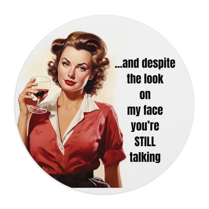 Sarcastic Mouse Pad, Funny Office Desk Decor, Gifts for Coworkers, Mouse Mat, Desk Accessories