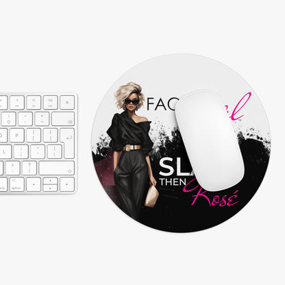 FIG Rosé Blk/Wht Mouse Pad