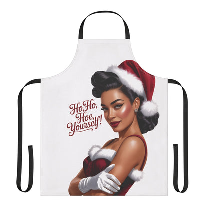 Ho Ho Hoe Yourself Apron – Vintage Vixen (White Apron)