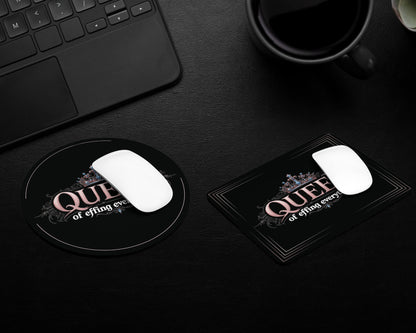 Queen of Effing Everything Mouse Pad – 4 Royal Styles