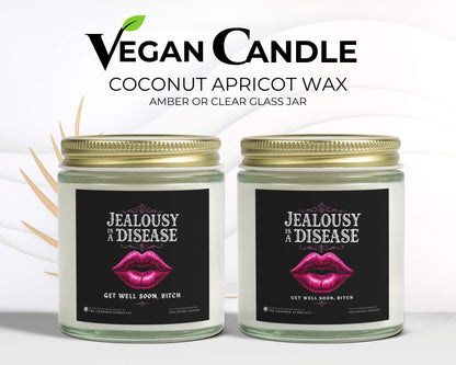 Get Well Soon Candle – Sick of the Jealousy