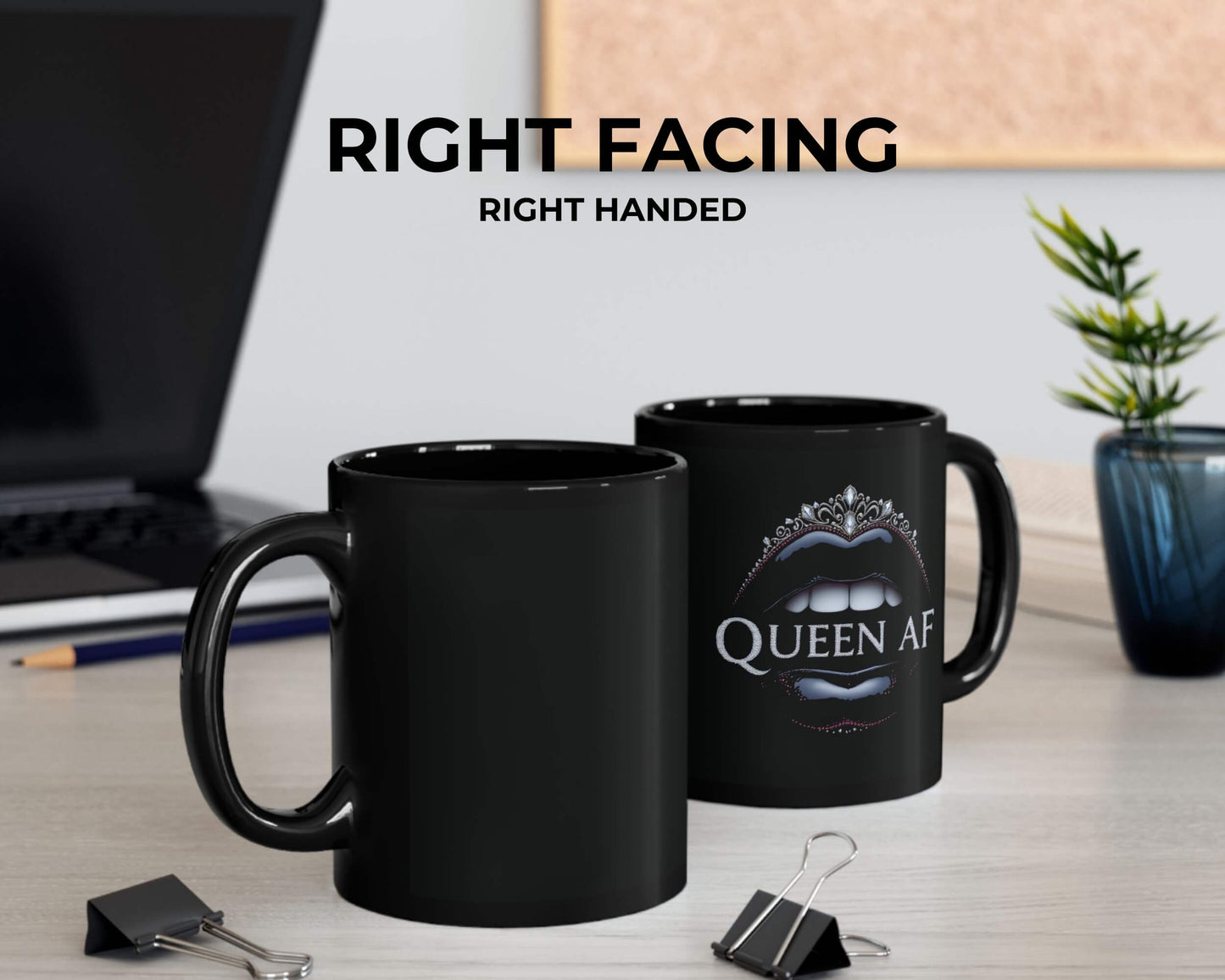 Queen AF Mug – Sip Like Royalty, Sass Like a Legend