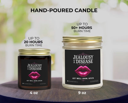 Get Well Soon Candle – Sick of the Jealousy