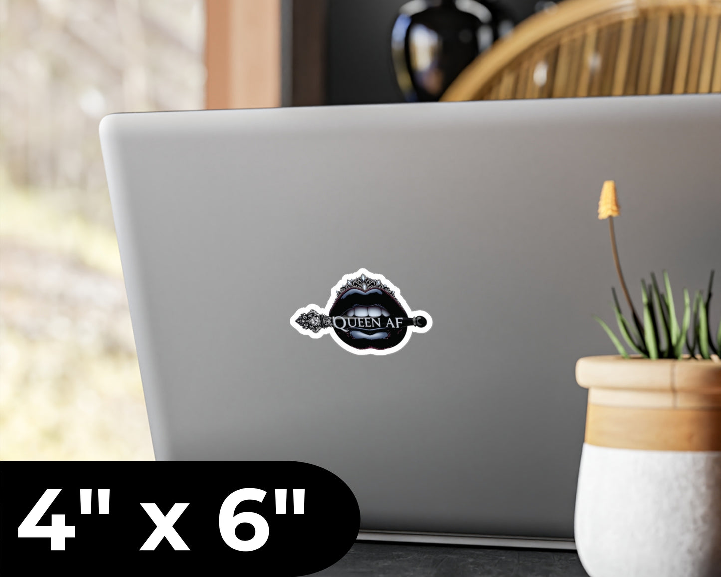 Queen AF Vinyl Decal
