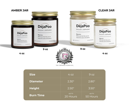 DejaPoo Candle – Same Sh*t, New Flame