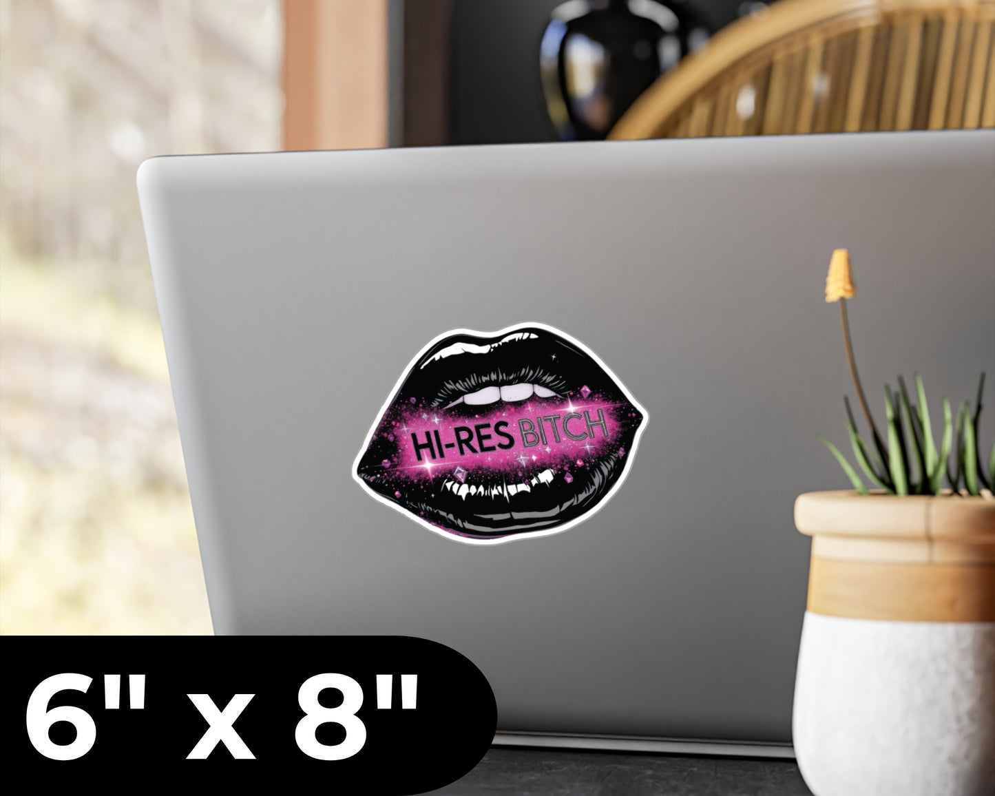 Hi-Res Bitch Vinyl Decal