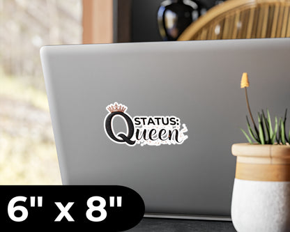 Status: Queen Vinyl Decal