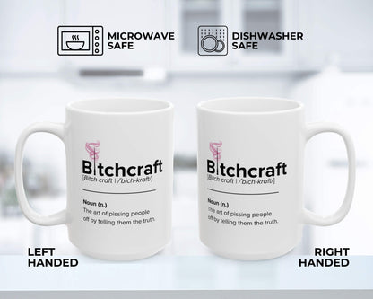 Bitchcraft Definition Mug – Truth-Teller Coffee Cup