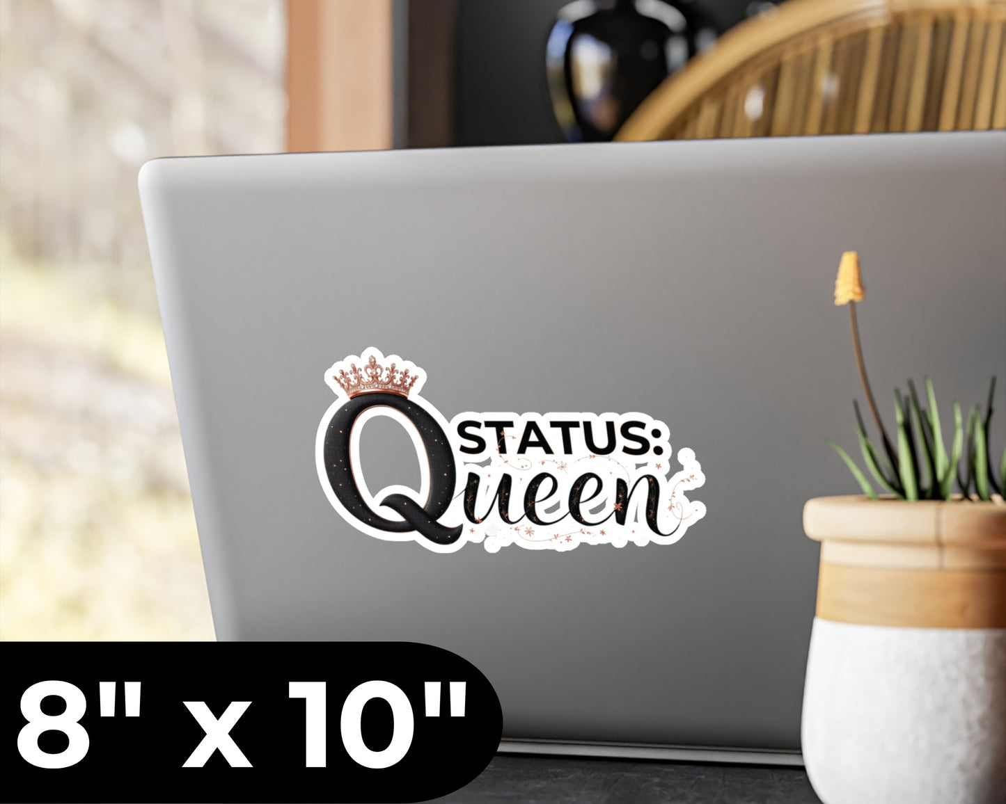 Status: Queen Vinyl Decal