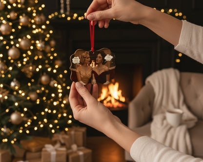 That Dress Makes You Look Trashy | Savage Retro Ornament | Petty Holiday Decor | Funny Gift for the Vain & Vicious